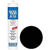 Los mejores  - Otto Seal S70- que Premium de piedra natural de Silicon- 310 ml Color: C04 Negro